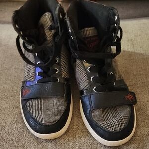 Original Penguin Black Plaid Sneakers